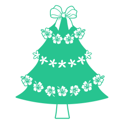 Plano de árbol de navidad australiano Diseño PNG