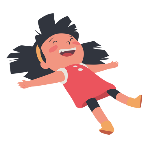 Happy Kid Lying Character Transparent Png Svg Vector File – NBKomputer