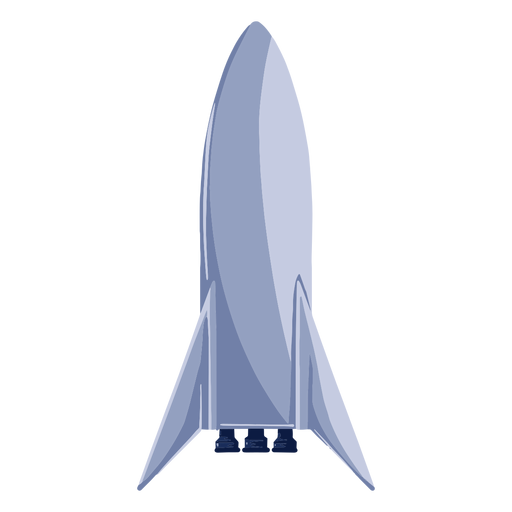 Illustration sky rocket PNG Design