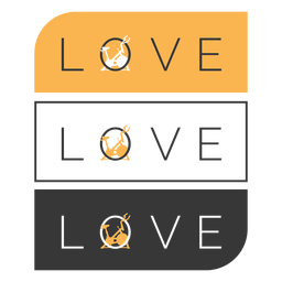 Emblema Love Spin Class Desenho PNG