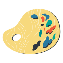 Paleta de pintura ilustração pintura Desenho PNG