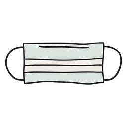 Ilustración de máscara de papel Transparent PNG
