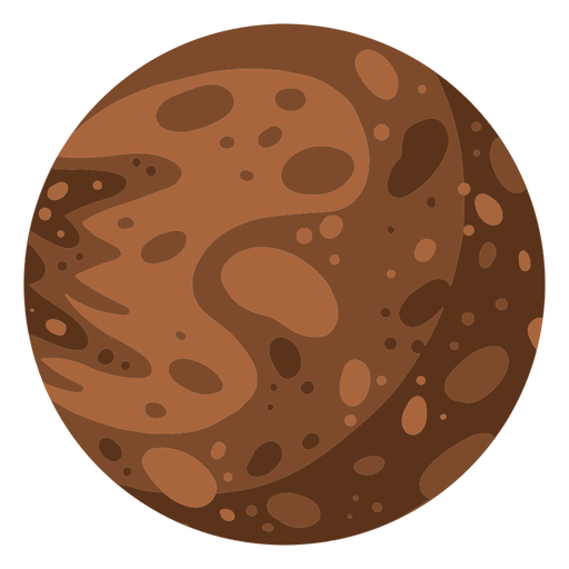 Planet mercury illustration - Transparent PNG & SVG vector file