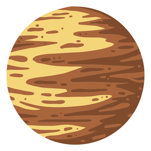 Planet pluto illustration PNG Design