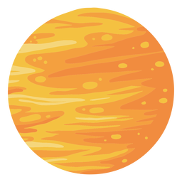 Planet venus illustration