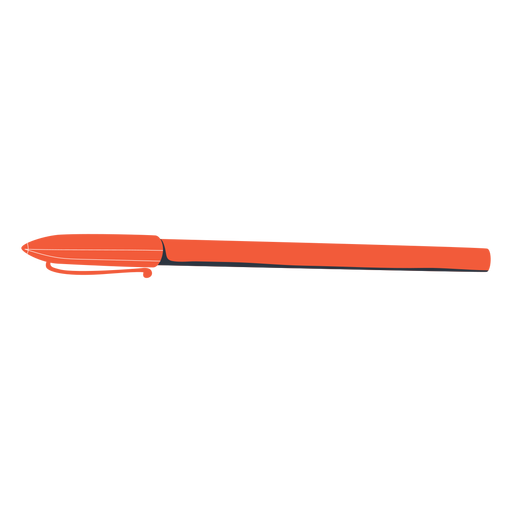 Ilustración de lápiz rojo Diseño PNG
