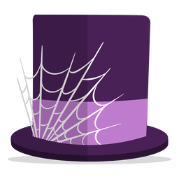 Spider web hat illustration PNG Design Transparent PNG
