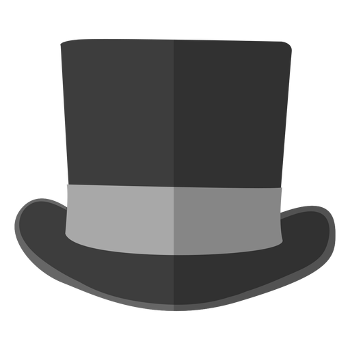 Ilustración de sombrero de copa Diseño PNG