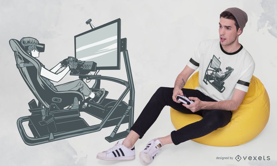 VR Racing T-shirt Design VR Racing T-shirt Design