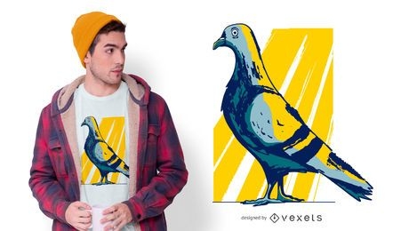 City Pigeon T-shirt Design
