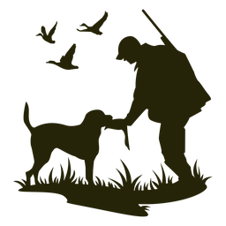 Cão caçador Desenho PNG
