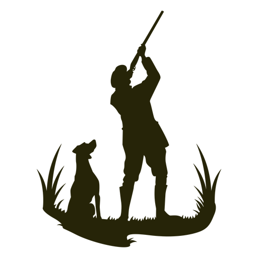 Hunting hunter aiming PNG Design