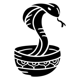 Encantador de serpentes da Índia Desenho PNG