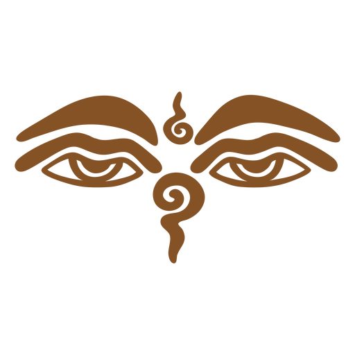 Indische Symbole Göttin Durga PNG-Design