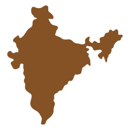 Símbolos indios india mapa Diseño PNG