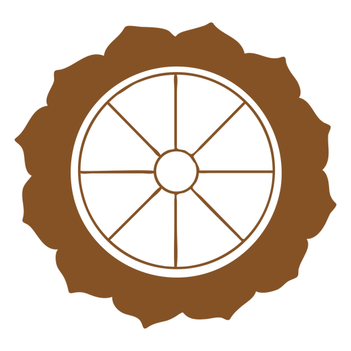 Indische Symbole Lotus PNG-Design
