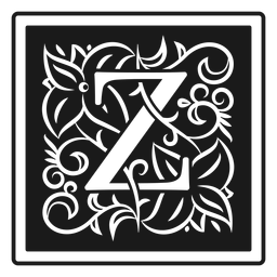 Art noveau z Brief PNG-Design