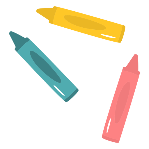 Download Color crayons flat - Transparent PNG & SVG vector file