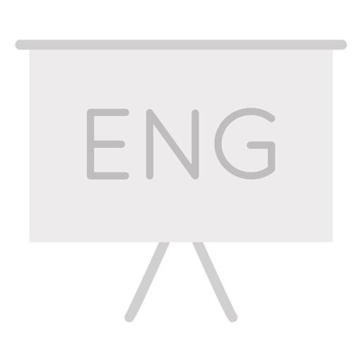 Englische Präsentationswohnung PNG-Design