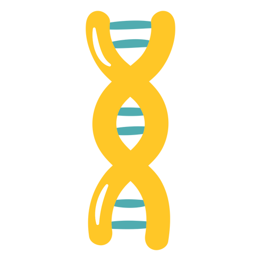 Cadeia plana de dna Desenho PNG