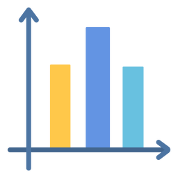Barras gráficas planas Diseño PNG