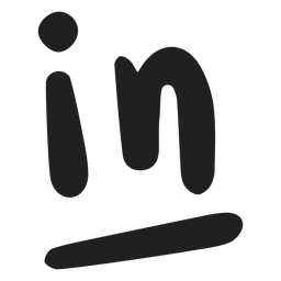 En la palabra garabato Diseño PNG