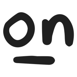 En la palabra garabato Diseño PNG