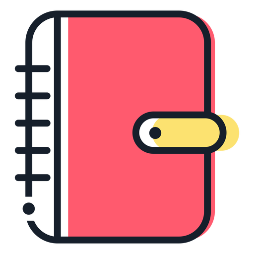 Pink Agenda Stroke Icon Transparent Png Svg Vector File