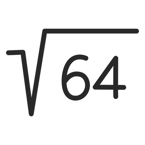 Корень из 64. 4 Корня из 64. Квадратный корень 64. Кубический корень.
