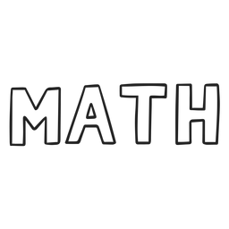 Curso de Matemática Desenho PNG
