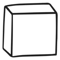 Shape Cube Doodle PNG & SVG Design For T-Shirts