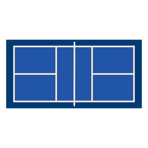 Court Top Pickleball flach PNG-Design