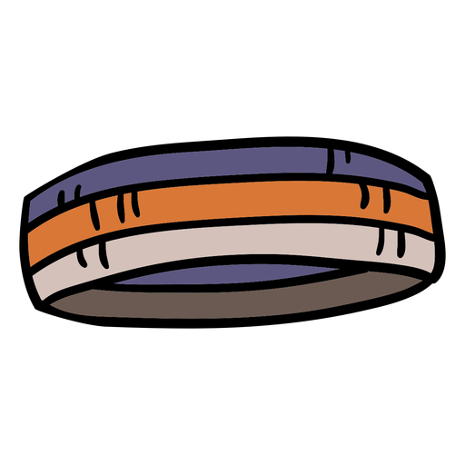 Headband basketball hand drawn Transparent PNG & SVG vector file