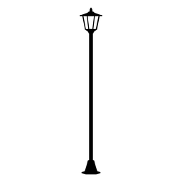 Farola bombilla simple simple Diseño PNG