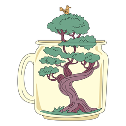 Bonsai tree transparent PNG or SVG to Download