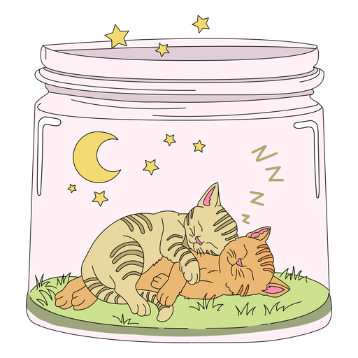 Mason jar art gatinho Desenho PNG