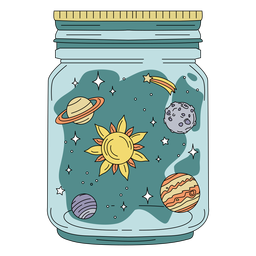 Mason jar art planets Mason jar art planets