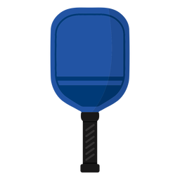 Paddel Pickleball flach PNG-Design