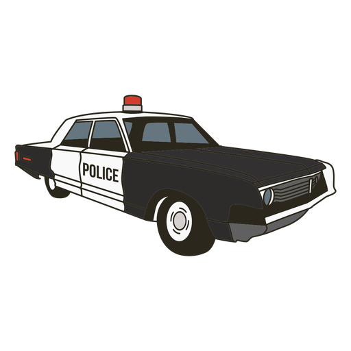 Police car siren right - Transparent PNG & SVG vector file