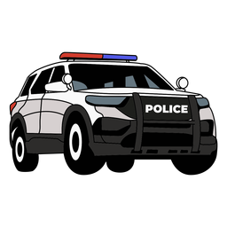 Police Car Truck PNG & SVG Design For T-Shirts