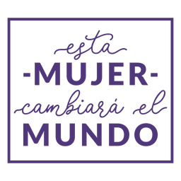 Mulher espanhola muda de letras Desenho PNG