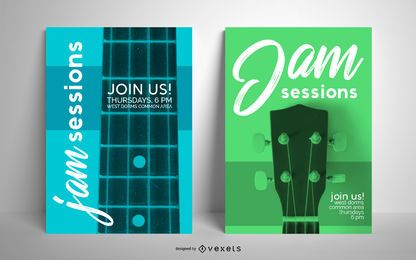 Jam Templates Poster Template Set