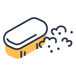 Icono de limpieza de cepillado de cepillo Diseño PNG