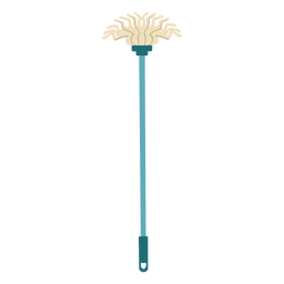Fregona giratoria clásica plana Diseño PNG
