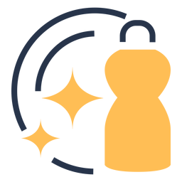 Ícone colorido de lavagem de louça limpa Desenho PNG