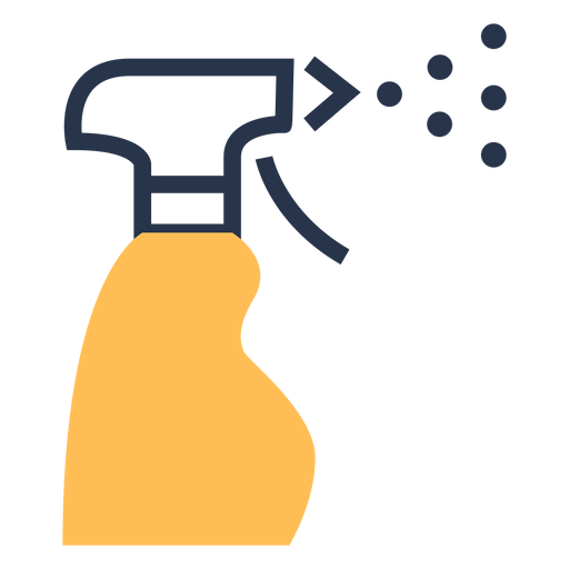 Reinigungsspray Symbol Spray PNG-Design