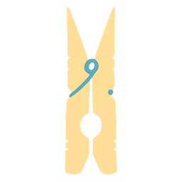 Wäscheklammer Wäscheklammer flach PNG-Design