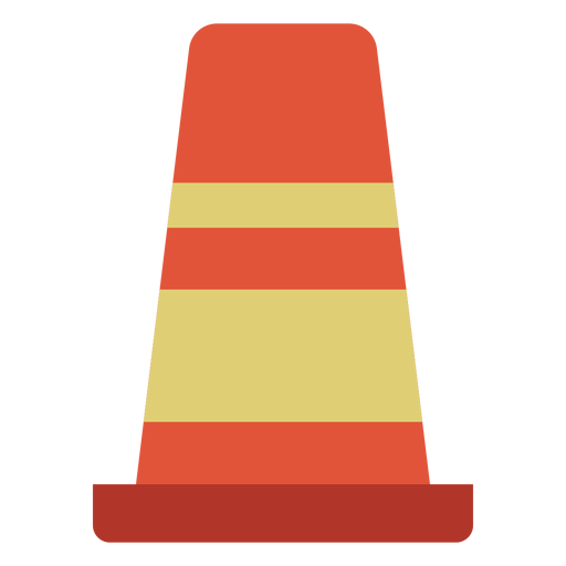 ?cone colorido do marcador de rua em cone