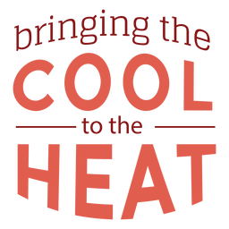 Coole Hitze Feuerwehrmann Zitat PNG-Design