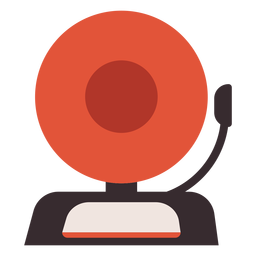 Feueralarm buntes Symbol PNG-Design